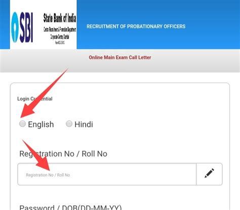 Sbi Po Mains Admit Card Download 2021