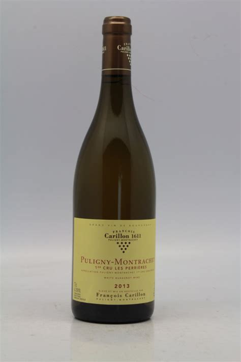 François Carillon Puligny Montrachet 1er cru Les Perrières 2013 VINS