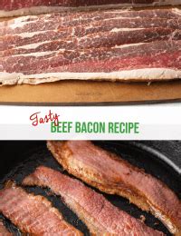 Beef Bacon Recipe + VIDEO - A Spicy Perspective