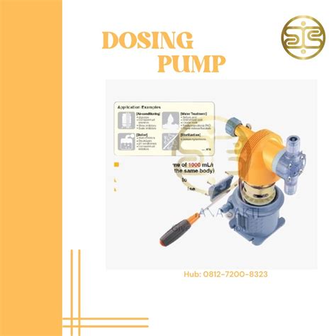 Jual Mesin Pompa Kimia Metering Dosing Pump Tacmina CSII 300N VTCF HW