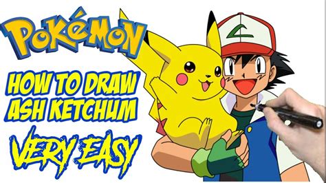 Pokemon Images Xyz Pokemon How To Draw Ash Ketchum | The Best Porn Website