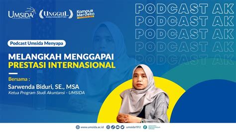 Melangkah Menggapai Prestasi Internasional Akuntansi UMSIDA YouTube