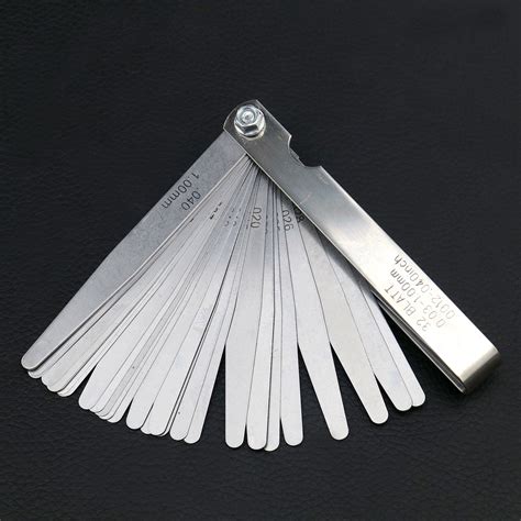 003 100mm 32 Blades Dual Marked Gap Feeler Gauge Measuring Filler