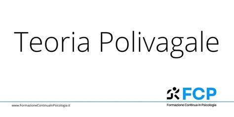 Teoria Polivagale