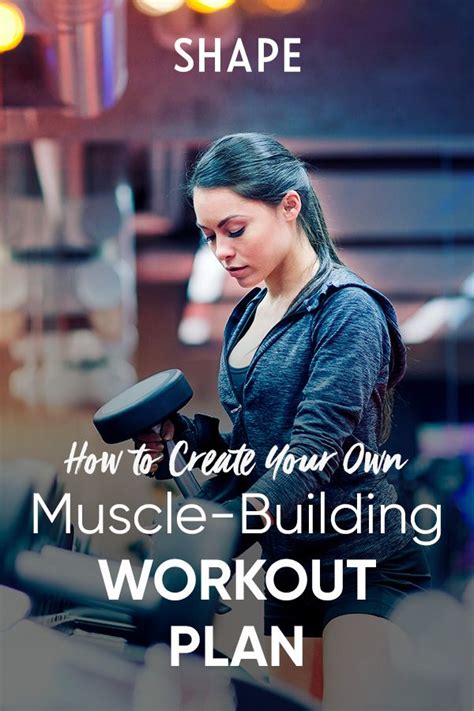 How to Create a Workout Plan If You're Trying to Build Muscle | Workout ...