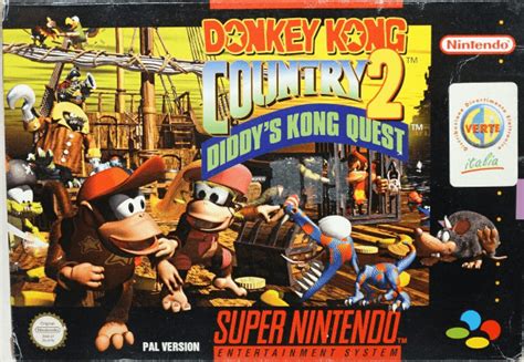 Donkey Kong Country 2 Diddys Kong Quest Snes - Country Poin