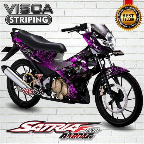 Jual Decal Satria FU Barong Full Body Stiker Satria FU Barong Full