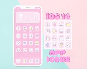 Cute Aesthetic Icons Etsy