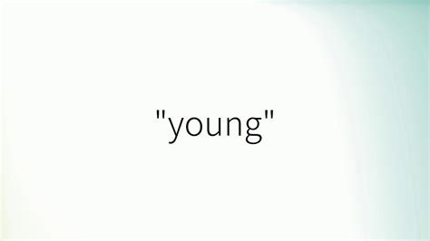 Como pronunciar Young en español YouTube