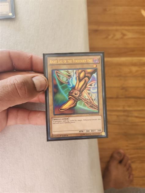 Mavin ULTRA RARE Exodia The Forbidden One 5 Card Set YGLD 1st