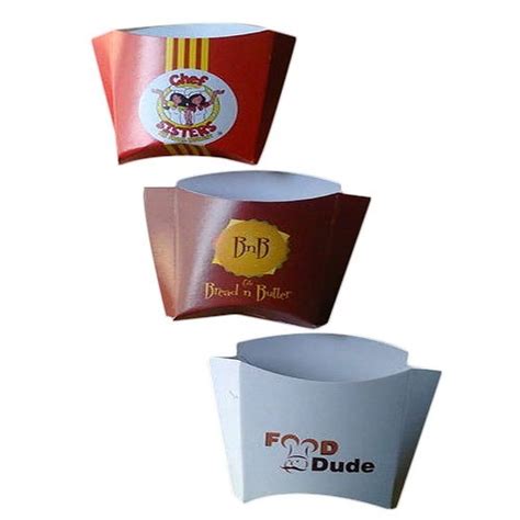 Printed French Fries Box For Food Capacity 500gm At Rs 3 5 Piece In