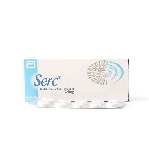 SERC 24MG TAB Buy Online At HPharmacy