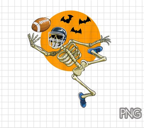 This Football Skeleton Halloween Png American Football Skeleton Png