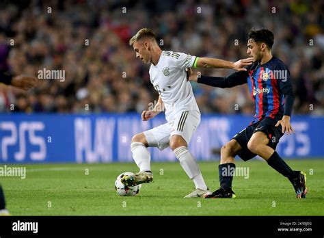 FC BARCELONA vs BAYERN MÜNCHEN October 26 2022 Joshua Kimmich 6 of FC