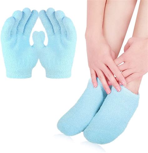 Calcetines Y Guantes Hidratantes De Gel Para Hidratar Y Suavizar Las