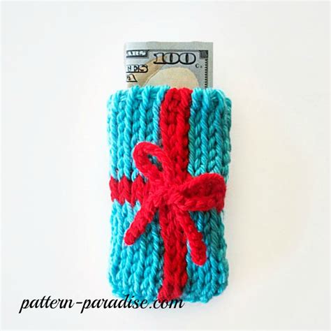 Free Crochet Pattern: Money & Gift Card Holders | Pattern Paradise