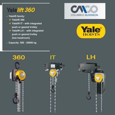 Yalelift 360 Lhp Chain Block ISO Approved Chain Hoist 5 Ton Manual