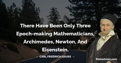 20+ Best Carl Friedrich Gauss Quotes in January 2025