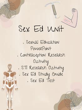 Sex Ed Unit By Mrs Lile Health Resources TPT