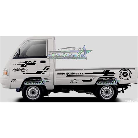 Stiker Cutting Mobil Pickup Suzuki Futura Stiker Suzuki Sport Stiker