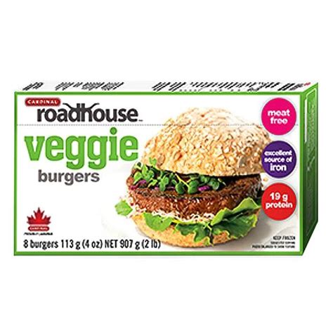 Wholesale Roadhouse Veggie Burgers 907g Chens Enterprise Corporation