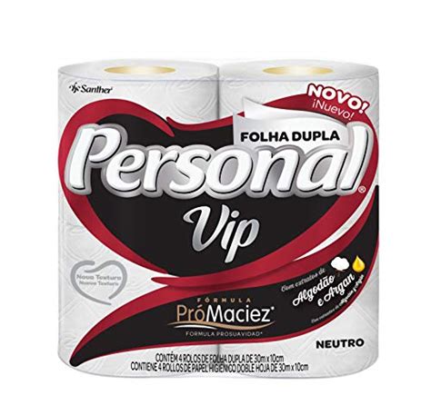 MULTIPEL Papel Higiênico Folha Dupla Personal Vip c 4 rolos