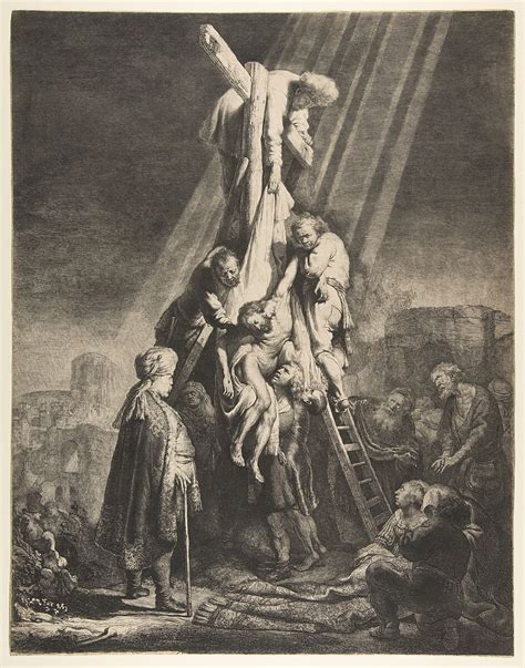 Rembrandt Rembrandt Van Rijn Descent From The Cross The Met