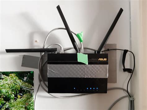 One Router Professionally Wall Mounted Check R Thereifixedit