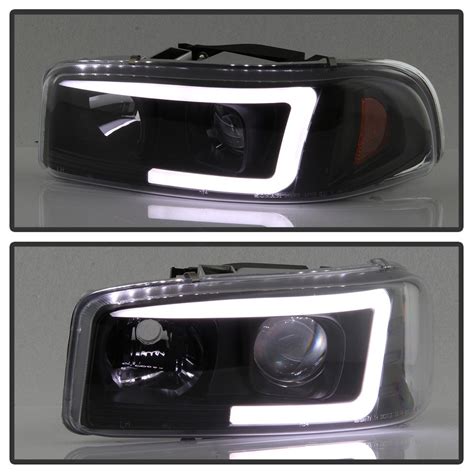 Acanii For Gmc Sierra Yukon Denali Xl Black Led