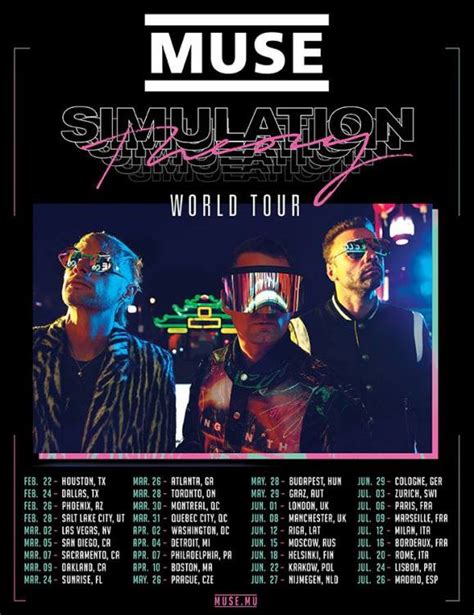 MUSE Announces 2019 World Tour In Support Of New Album