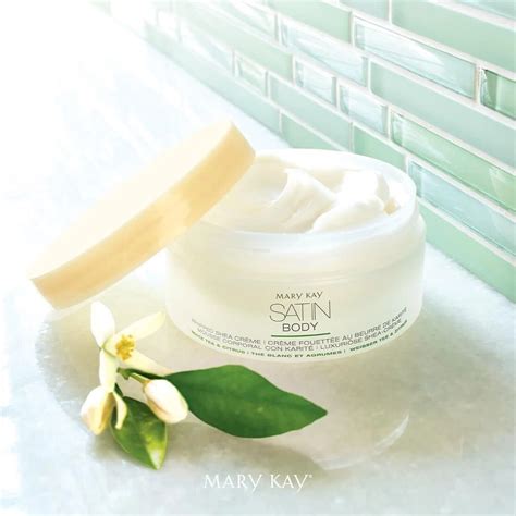 Mary Kay Satin Body White Tea Citrus Whipped Shea Creme Indulge