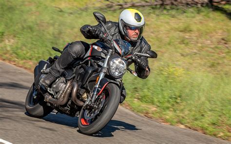 2020 DUCATI MONSTER 821 STEALTH REVIEW WHEN CORNERS ARE KING MEET