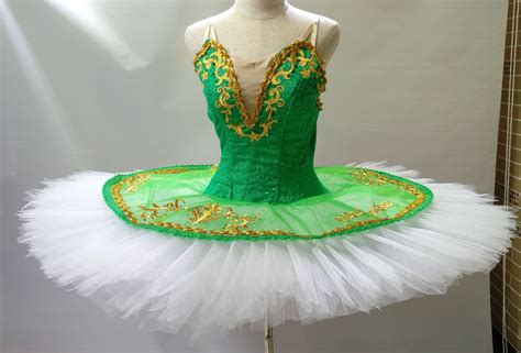 Green Goddess Ballet Tutu Twirling Ballerinas