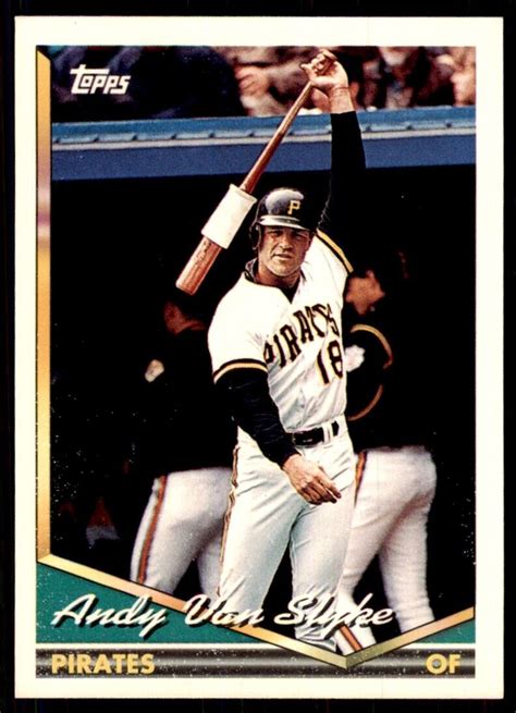 1994 Topps Andy Van Slyke Baseball Cards 650 EBay