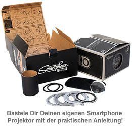 Smartphone Projektor Zum Selberbauen Handy Beamer DIY