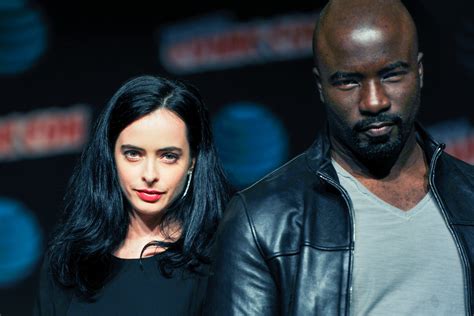 New York Comic Con 2016 Krysten Ritter And Mike Colter Flickr