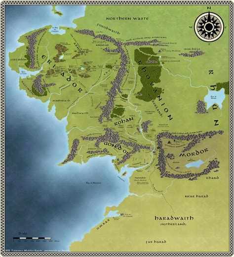 Fantasy World Map Fantasy City Middle Earth Map The Middle Tolkien