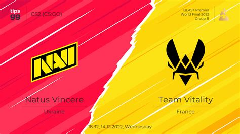 Natus Vincere Vs Team Vitality 14 12 2022 At Blast Premier World Final