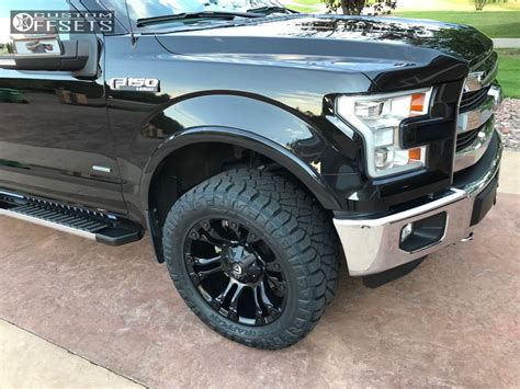 Ford F Wheel Offset Slightly Aggressive Leveling Kit