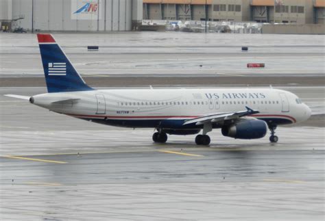 N677AW Airbus A320 US Airways Phoenix Sky Harbour Graham Tiller