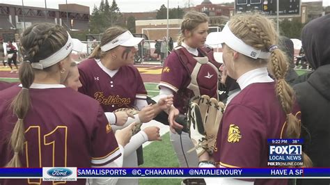 Umd Softball Splits Double Header With Minot State Fox Online