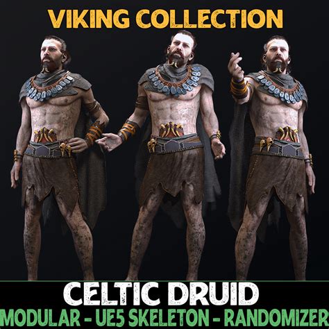 Ue501 Celtic Druid Male Vikings Fantasy Collection 2025 Free