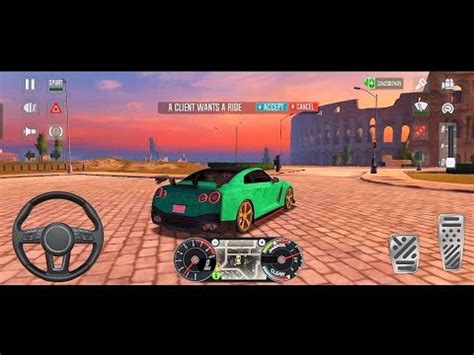 New Color Nissan Gt R Super Car New Ride With Taxi Sim Gameplay U