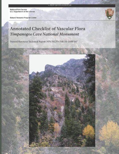 Annotated Checklist Of Vascular Flora Timpanogos Cave National