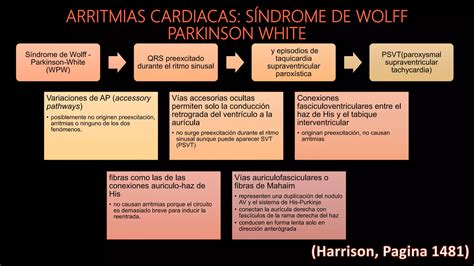 Arritmias Cardiacas Síndrome De Wolf Parkinson White Tratamiento Ppt