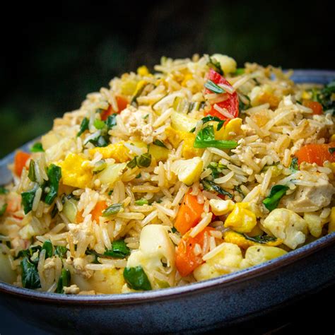 Vegetable Fried Rice With Egg