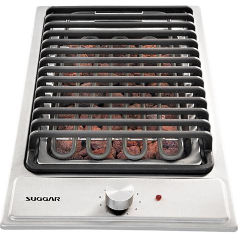 Cooktop Elétrico Inox Barbecue Churrasqueira Com Grelha Suggar