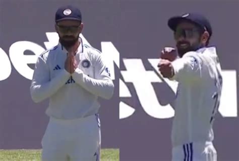 Virat Kohli Gesture Towards Ram Siya Ram Song Steals Show At Newlands Cape Town Watch Video