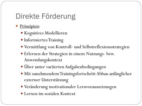 PPT Förderung selbstgesteuerten Lernens PowerPoint Presentation free