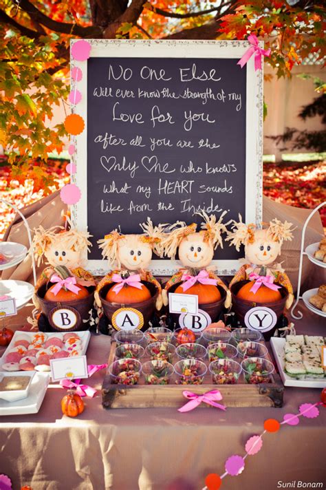 Autumn Themed Baby Shower Ideas